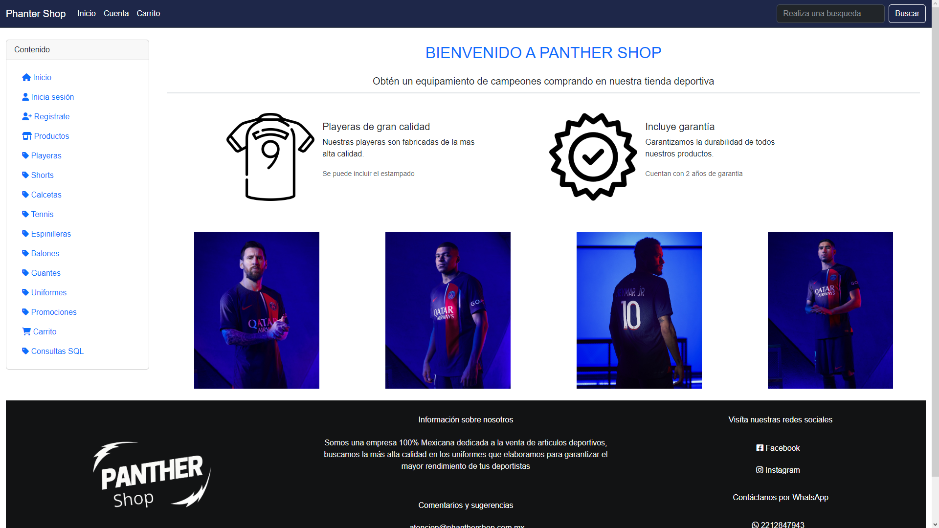 Panther Shop